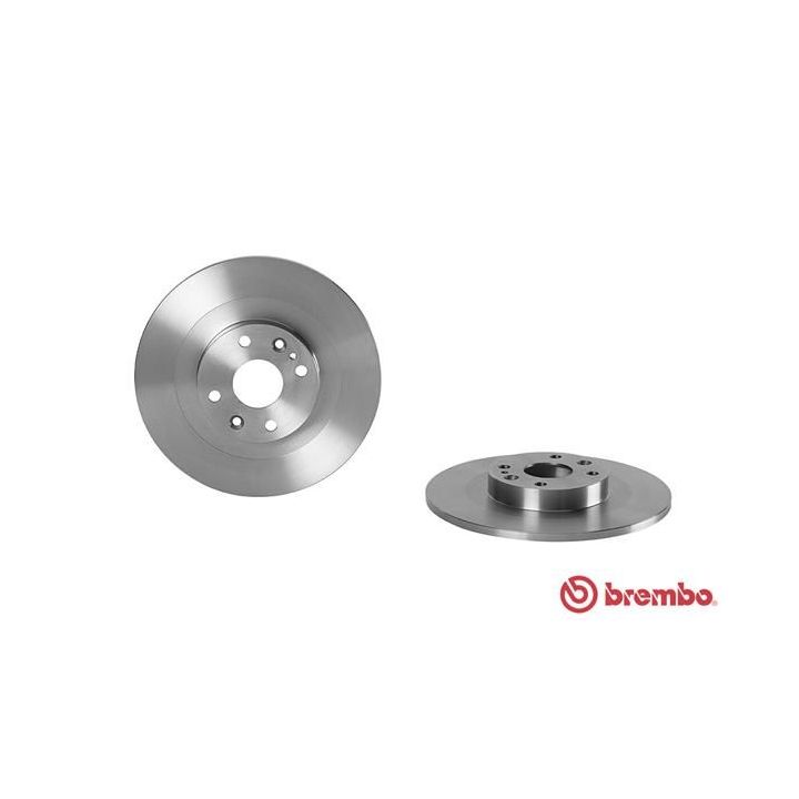 Stabdžių diskas BREMBO 08.C135.10