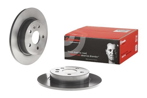 Stabdžių diskas BREMBO 08.D225.11