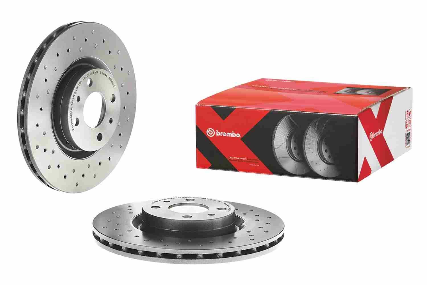 Stabdžių diskas BREMBO 09.4939.1X