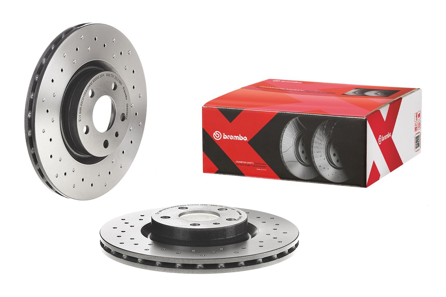Stabdžių diskas BREMBO 09.4939.2X