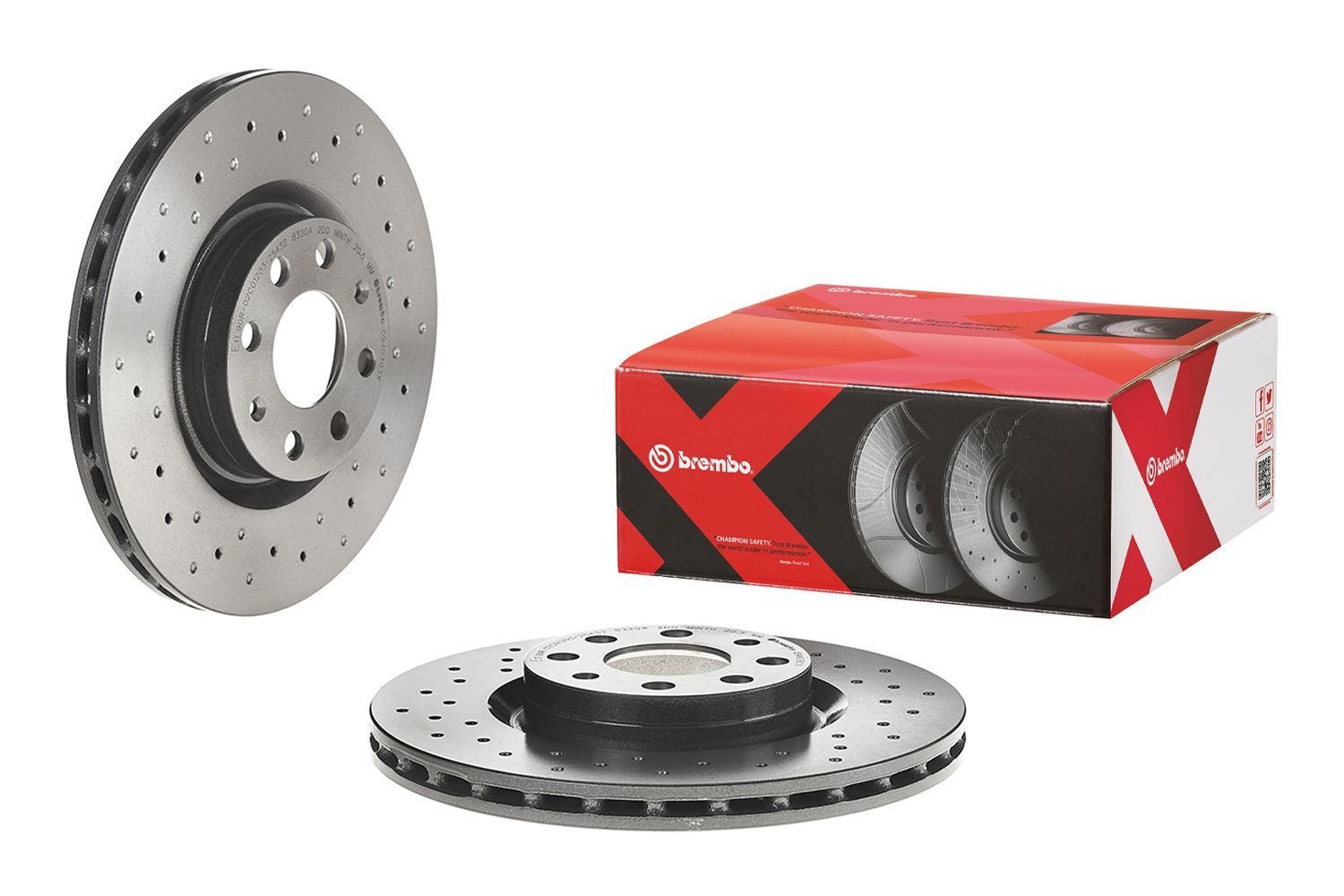 Stabdžių diskas BREMBO 09.4939.3X