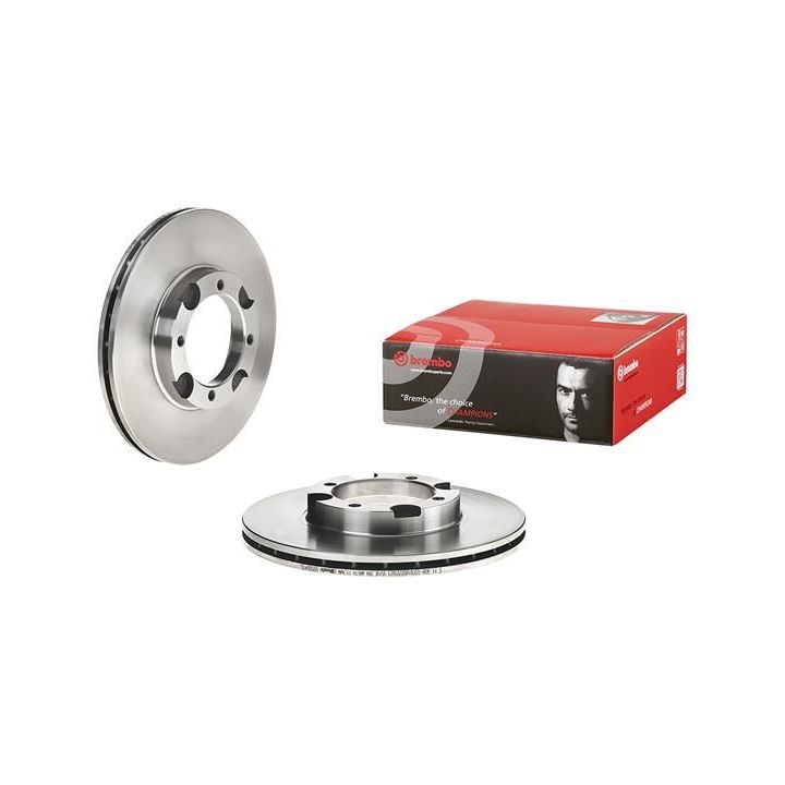 Stabdžių diskas BREMBO 09.5004.10