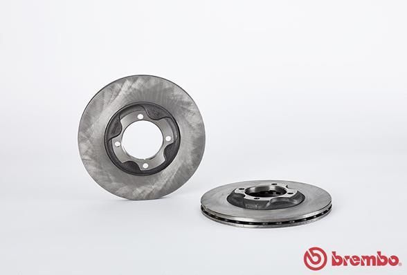 Stabdžių diskas BREMBO 09.5061.10