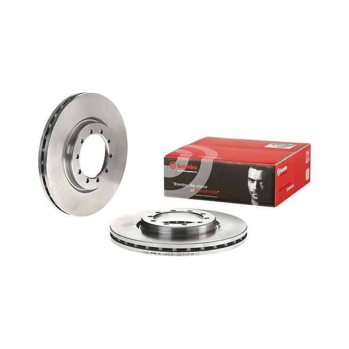 Stabdžių diskas BREMBO 09.7261.10