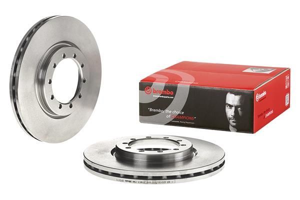 Stabdžių diskas BREMBO 09.7261.10