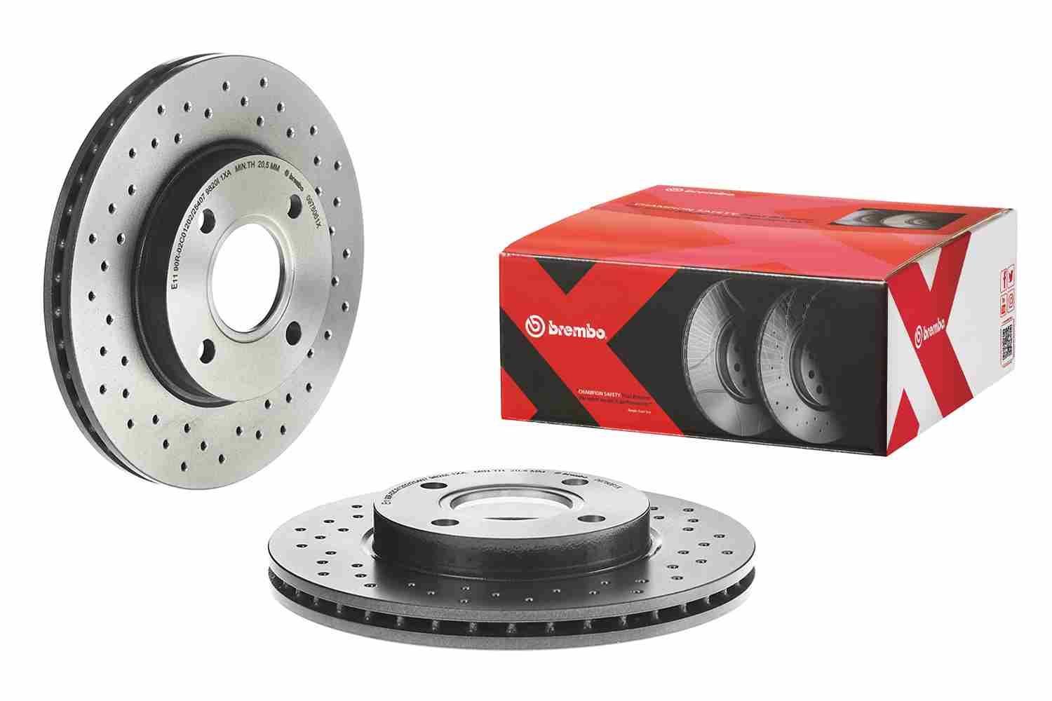 Stabdžių diskas BREMBO 09.7806.1X