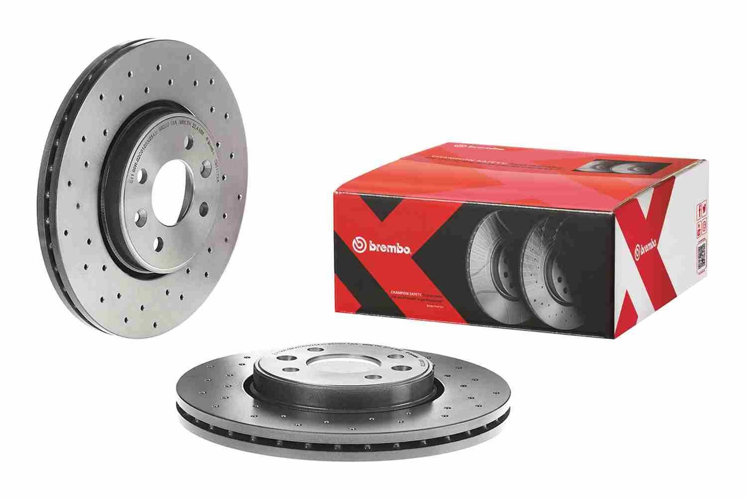Stabdžių diskas BREMBO 09.8137.2X