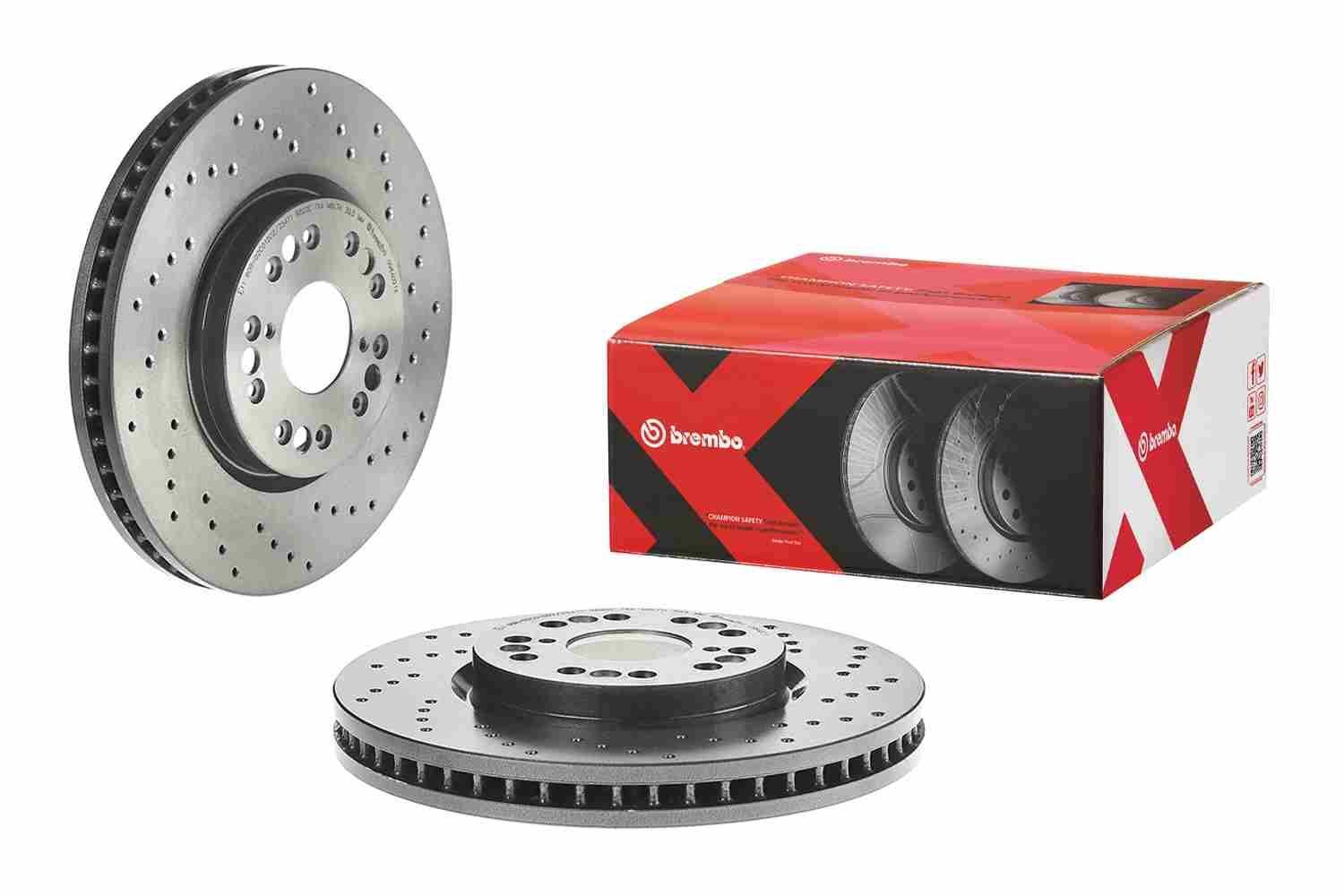Stabdžių diskas BREMBO 09.8402.1X