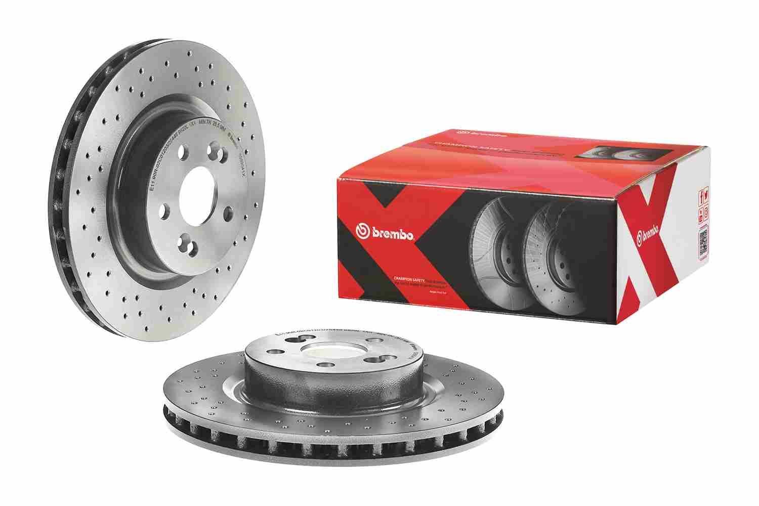 Stabdžių diskas BREMBO 09.8904.1X