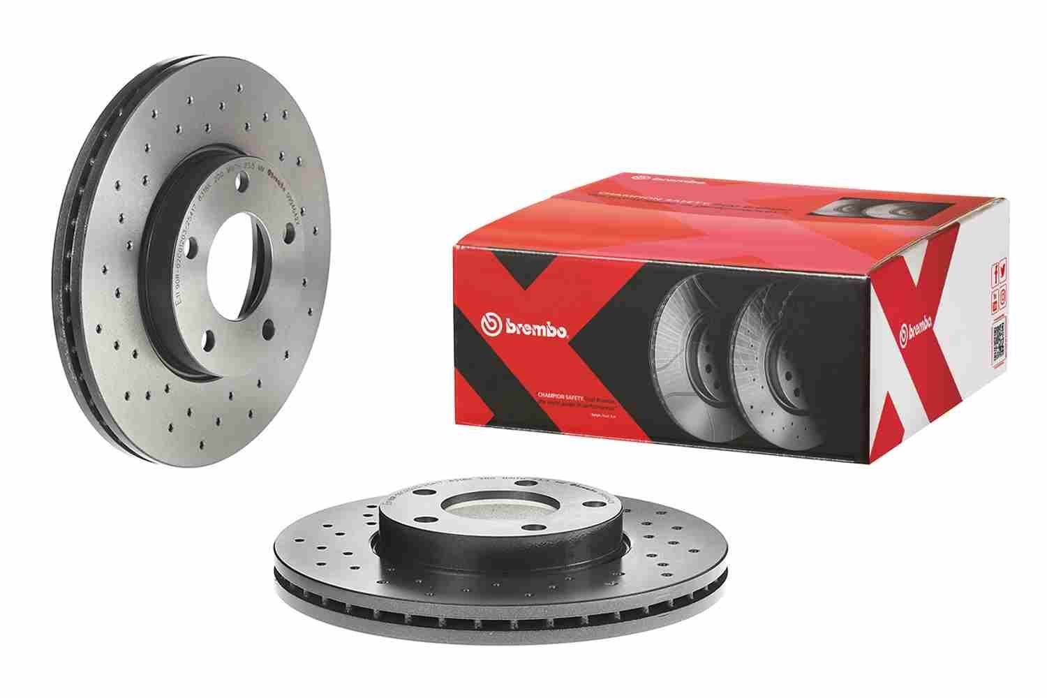 Stabdžių diskas BREMBO 09.9464.2X