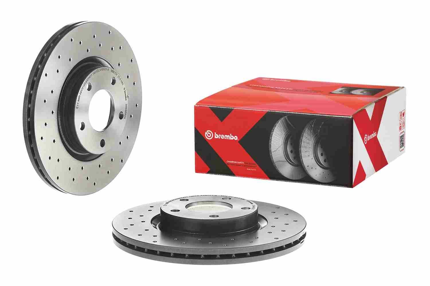 Stabdžių diskas BREMBO 09.9468.2X