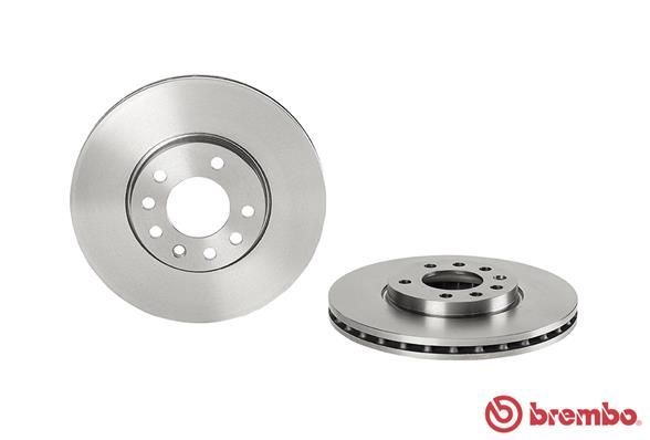 Stabdžių diskas BREMBO 09.A222.10
