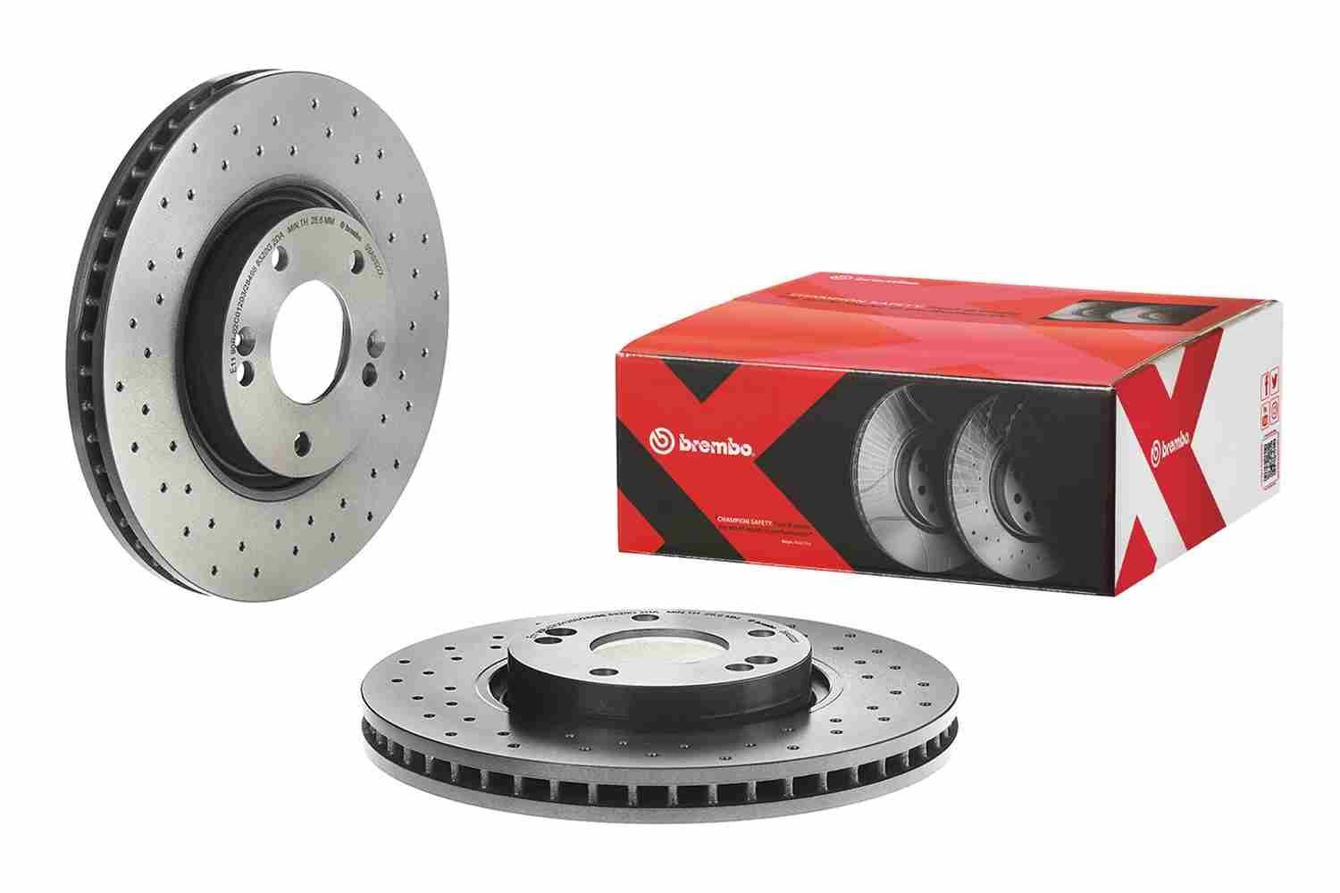 Stabdžių diskas BREMBO 09.A532.2X