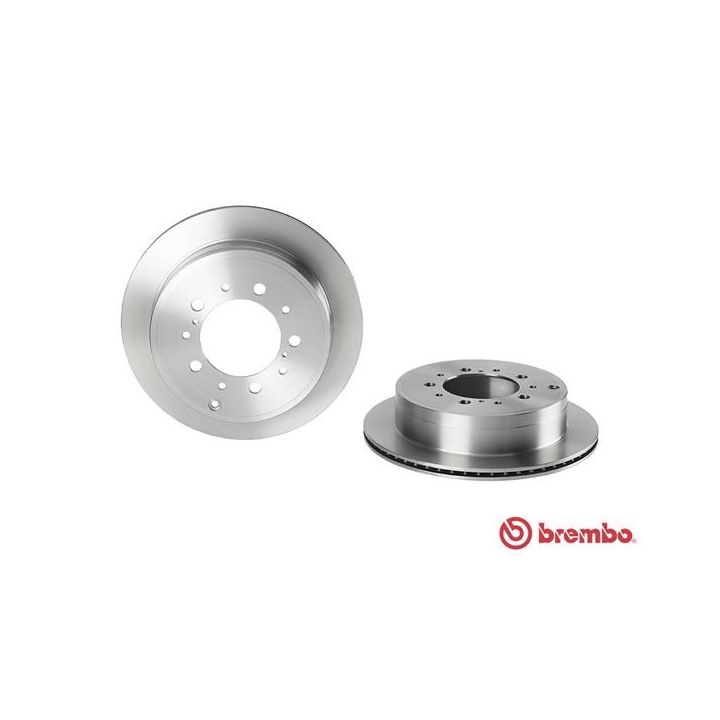 Stabdžių diskas BREMBO 09.A967.10