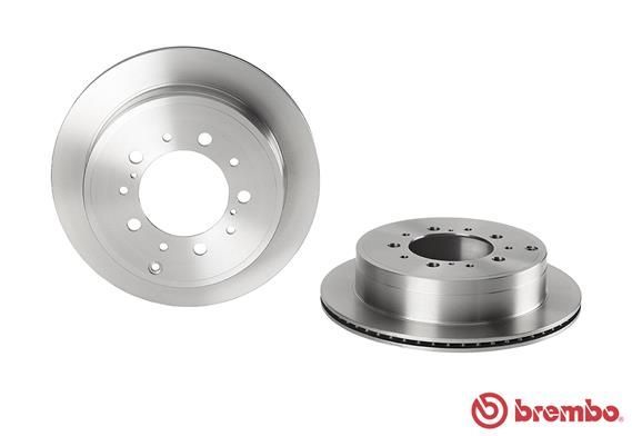 Stabdžių diskas BREMBO 09.A967.10