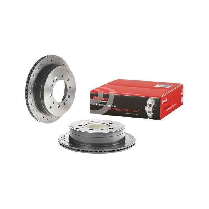 Stabdžių diskas BREMBO 09.A967.1X