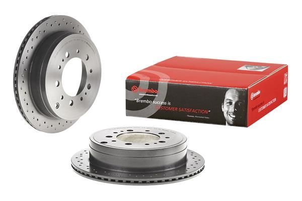 Stabdžių diskas BREMBO 09.A967.1X