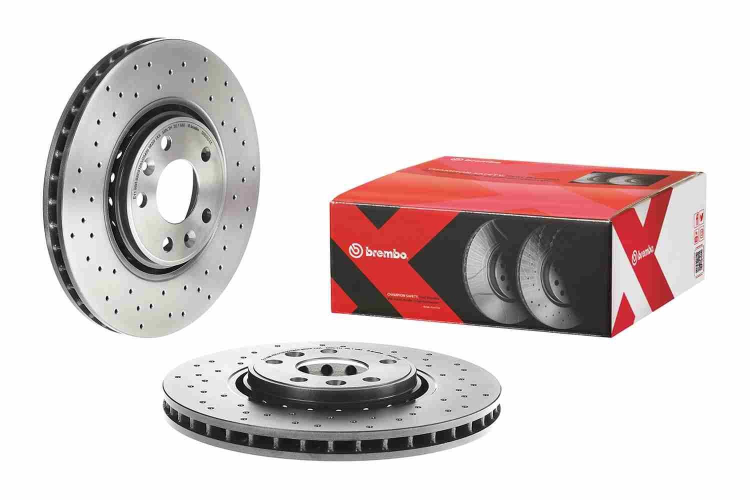 Stabdžių diskas BREMBO 09.B352.1X