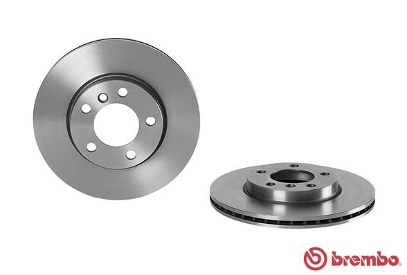 Stabdžių diskas BREMBO 09.B645.10