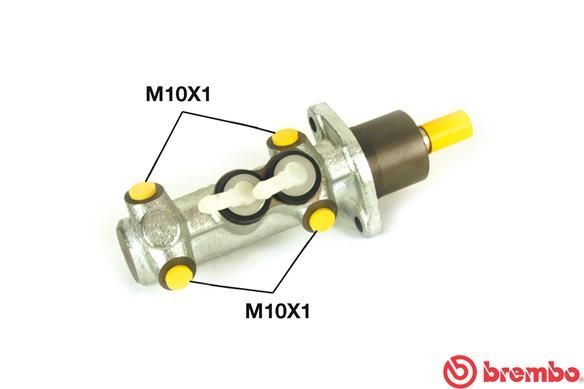 Pagrindinis cilindras, stabdžiai BREMBO M 23 026