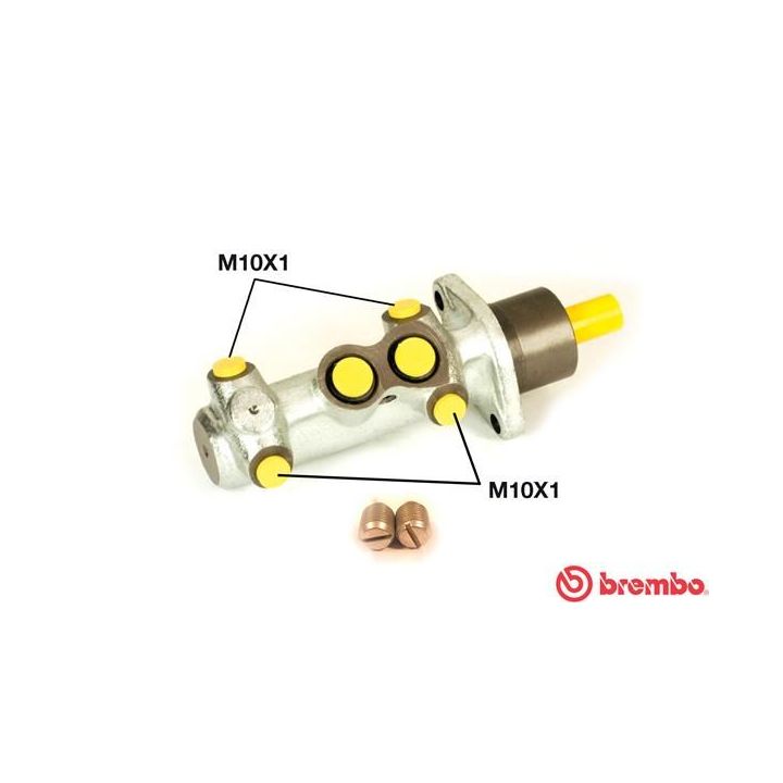 Pagrindinis cilindras, stabdžiai BREMBO M 23 029