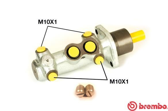 Pagrindinis cilindras, stabdžiai BREMBO M 23 029