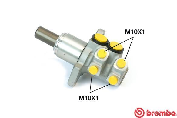 Pagrindinis cilindras, stabdžiai BREMBO M 23 036
