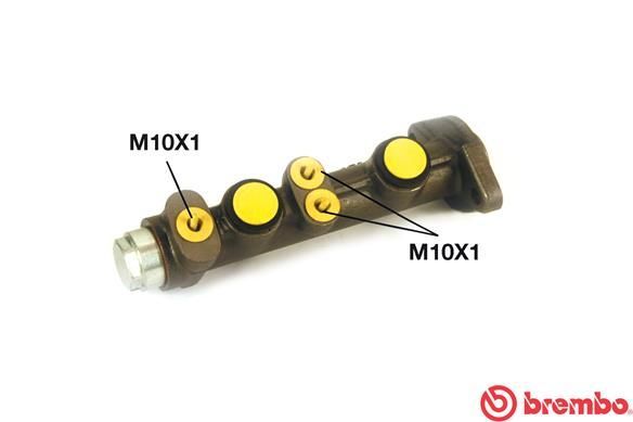 Pagrindinis cilindras, stabdžiai BREMBO M 23 054