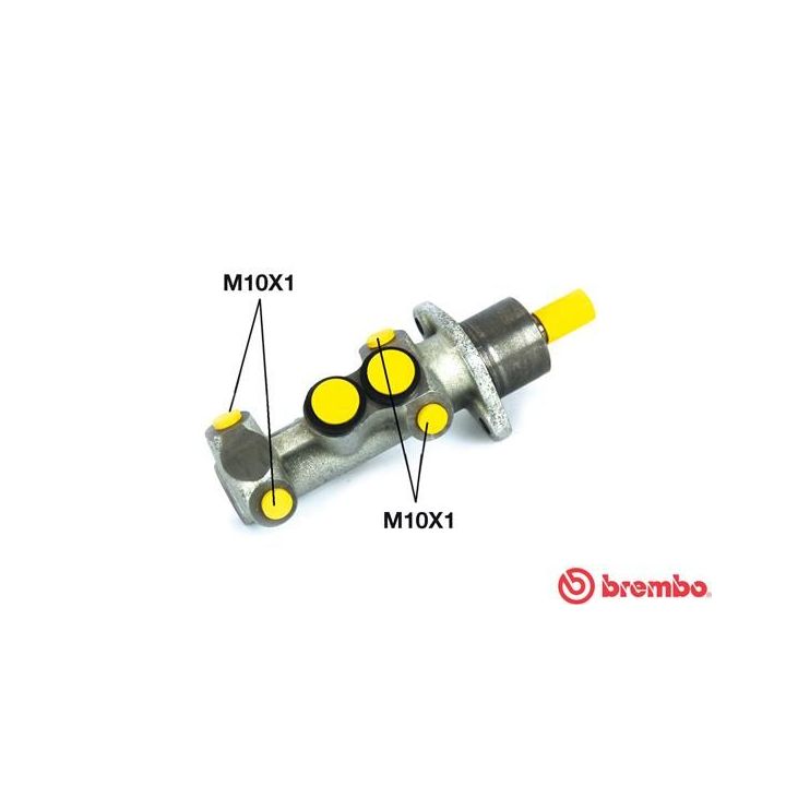 Pagrindinis cilindras, stabdžiai BREMBO M 23 126