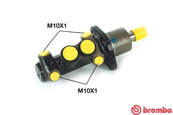 Pagrindinis cilindras, stabdžiai BREMBO M 68 006