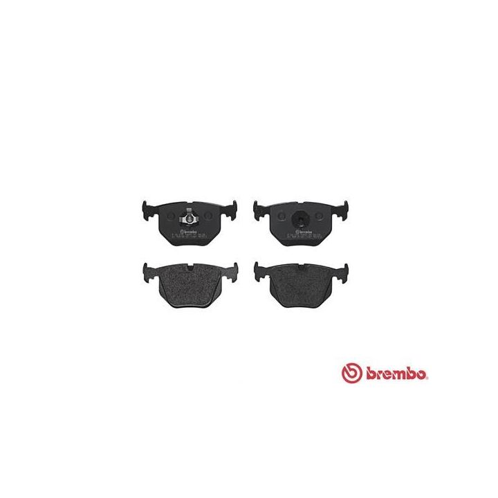 Stabdžių trinkelių rinkinys, diskinis stabdys BREMBO P 06 016