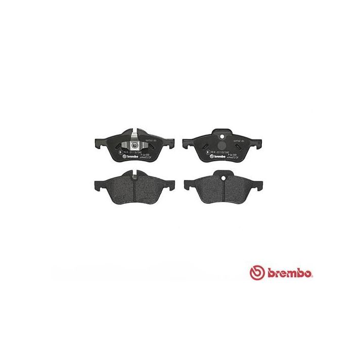 Stabdžių trinkelių rinkinys, diskinis stabdys BREMBO P 06 030