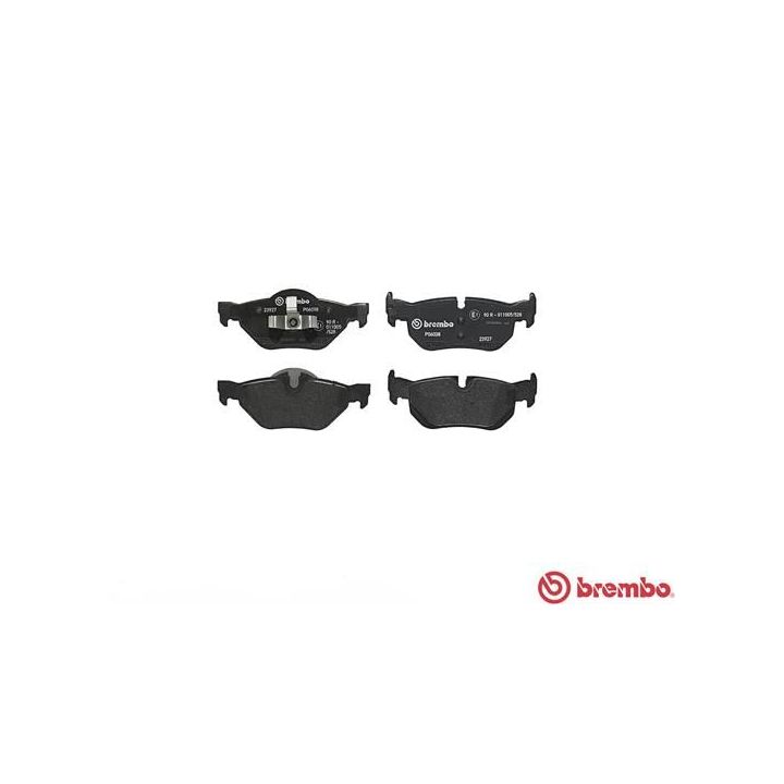 Stabdžių trinkelių rinkinys, diskinis stabdys BREMBO P 06 038