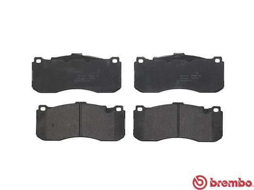 Stabdžių trinkelių rinkinys, diskinis stabdys BREMBO P 06 041