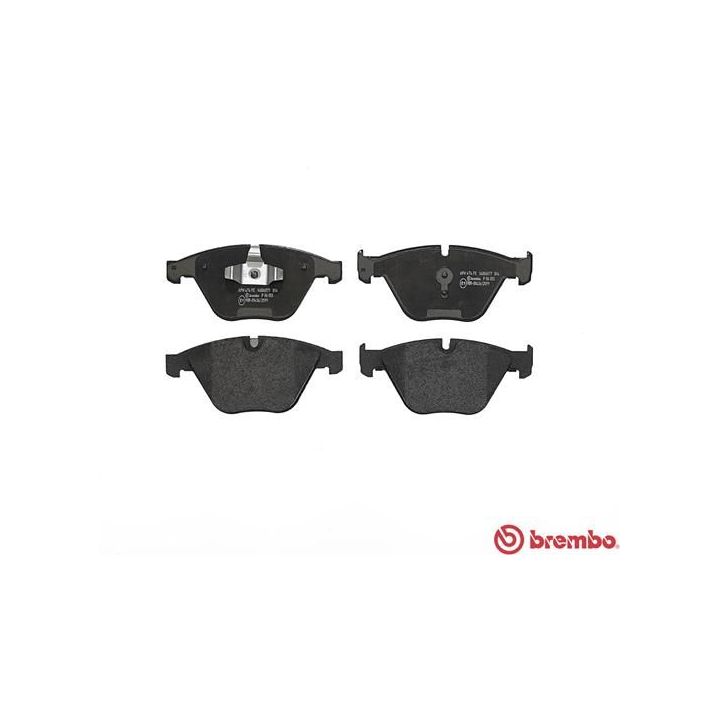 Stabdžių trinkelių rinkinys, diskinis stabdys BREMBO P 06 055