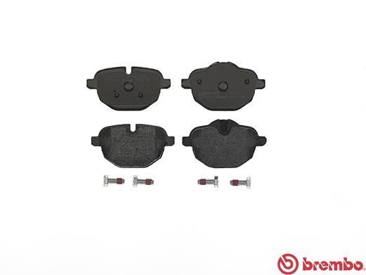 Stabdžių trinkelių rinkinys, diskinis stabdys BREMBO P 06 064