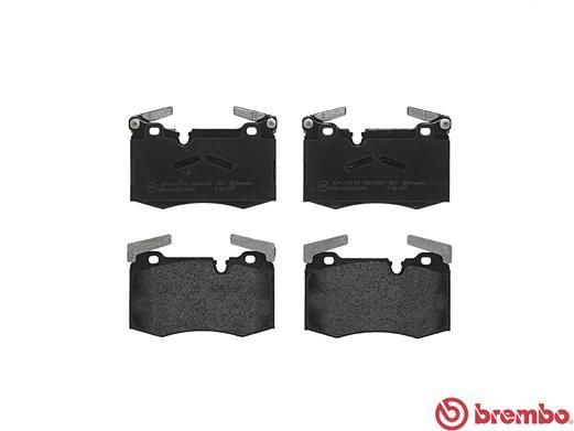 Stabdžių trinkelių rinkinys, diskinis stabdys BREMBO P 06 068