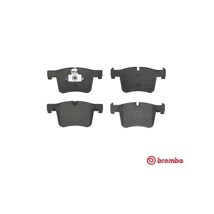 Stabdžių trinkelių rinkinys, diskinis stabdys BREMBO P 06 075