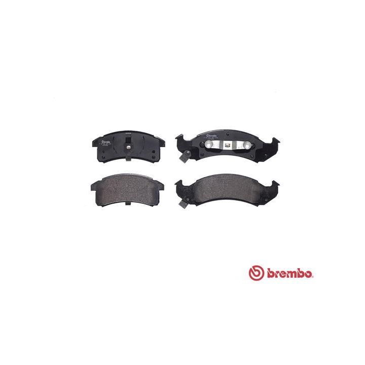 Stabdžių trinkelių rinkinys, diskinis stabdys BREMBO P 07 002