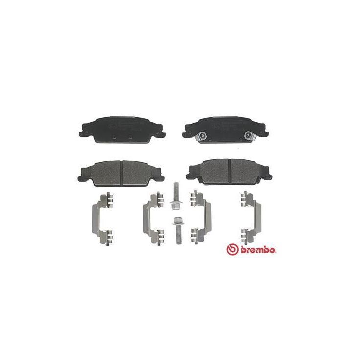 Stabdžių trinkelių rinkinys, diskinis stabdys BREMBO P 09 007