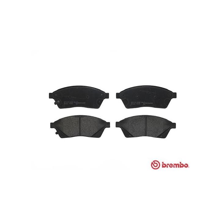 Stabdžių trinkelių rinkinys, diskinis stabdys BREMBO P 09 010
