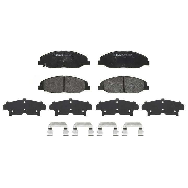 Stabdžių trinkelių rinkinys, diskinis stabdys BREMBO P 09 016