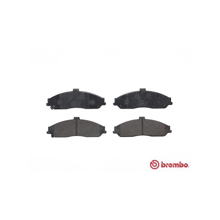 Stabdžių trinkelių rinkinys, diskinis stabdys BREMBO P 10 052