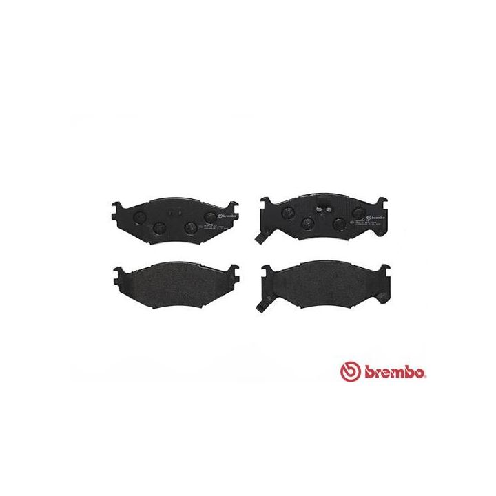 Stabdžių trinkelių rinkinys, diskinis stabdys BREMBO P 11 007