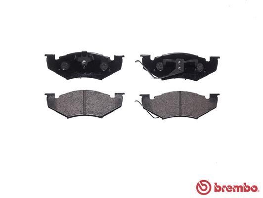 Stabdžių trinkelių rinkinys, diskinis stabdys BREMBO P 11 020
