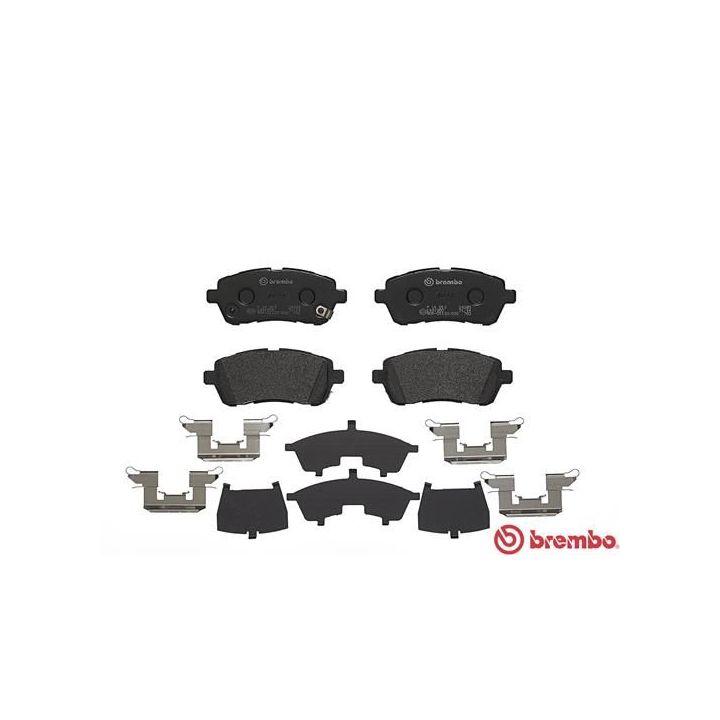 Stabdžių trinkelių rinkinys, diskinis stabdys BREMBO P 16 013