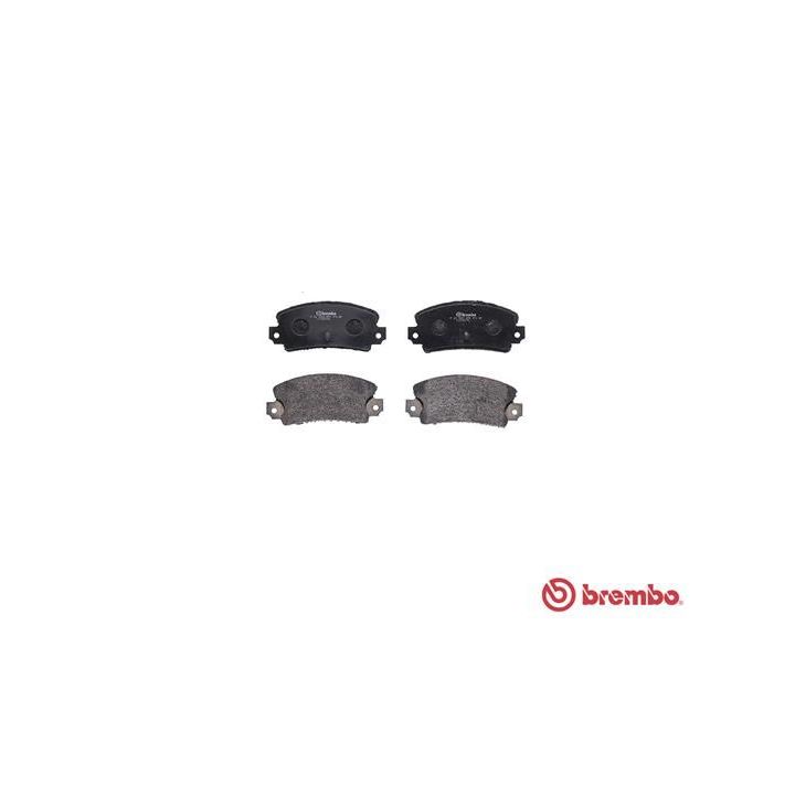 Stabdžių trinkelių rinkinys, diskinis stabdys BREMBO P 23 008