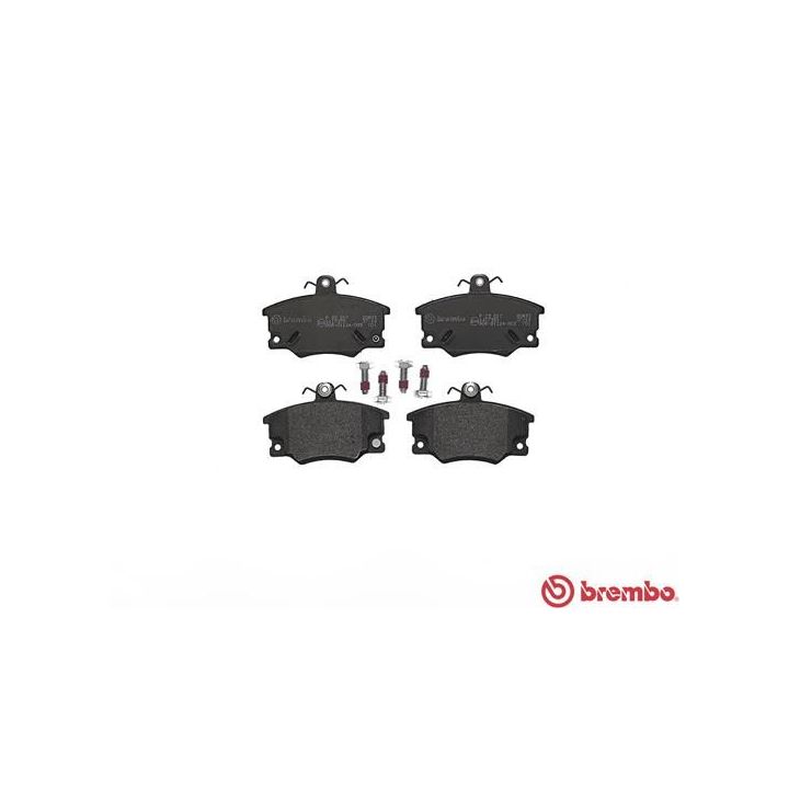 Stabdžių trinkelių rinkinys, diskinis stabdys BREMBO P 23 017