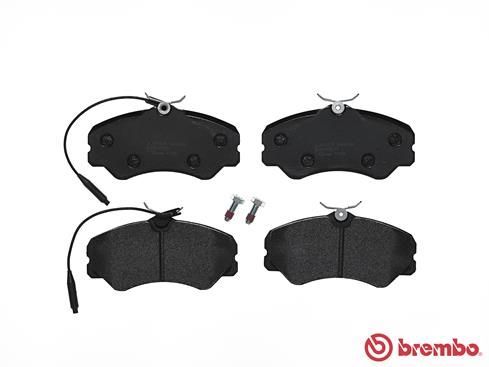 Stabdžių trinkelių rinkinys, diskinis stabdys BREMBO P 23 023