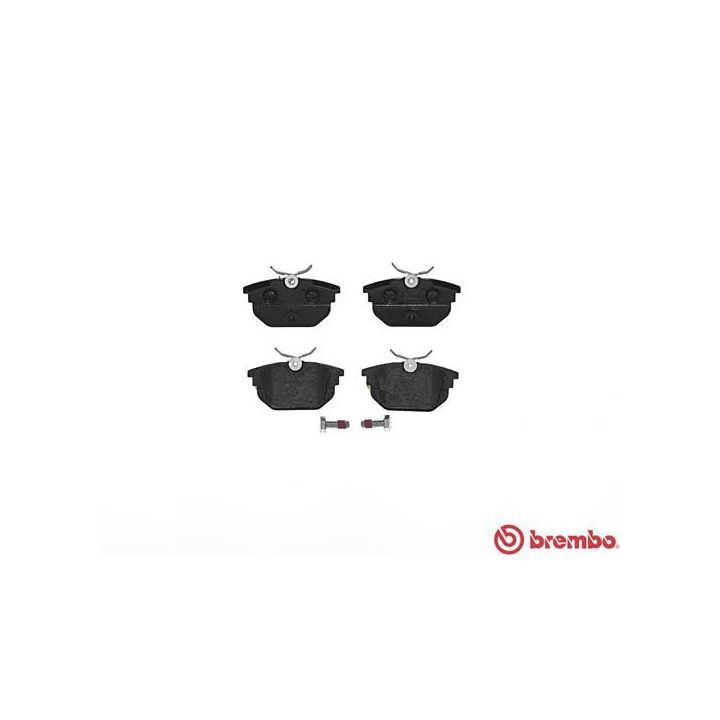 Stabdžių trinkelių rinkinys, diskinis stabdys BREMBO P 23 026